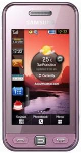 Samsung - Telefon Mobil Samsung S5230 Star (Roz)
