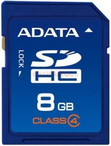 A-DATA -   Card A-DATA SDHC 8GB (Class 4)