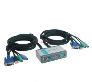 D-Link - KVM 2-Port Switch D-Link