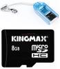 Kingmax - card kingmax microsdhc 8gb (class 4) +