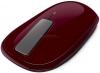 Microsoft - Cel mai mic pret!  Mouse BlueTrack Wireless Explorer Touch (Rosu Sangria)