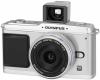 Olympus - camera foto pen e-p1 argintie (body + obiectiv m.zuiko