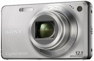 Sony - Camera Foto DSC-W270 (Argintie) + CADOU-31651