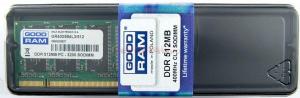 GOODRAM - Memorie Laptop GOODRAM SO-DIMM DDR 1x512MB 400MHz