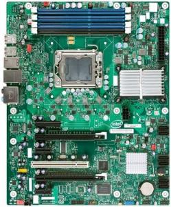Intel - Placa de baza server WX58BP, LGA1366, DDR III (Max 16GB, 1333MHz)
