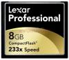 Lexar - card compact flash 233x 8gb