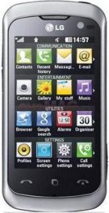 LG - Telefon Mobil KM570 Arena 2, 5MP, TFT resistive touchscreen 3.0'', 4GB (Argintiu)
