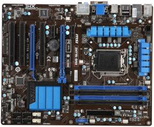 MSI - Placa de baza ZH77A-G43, Intel H77, LGA1155, DDR III, PCI-E 3.0, SATA III, USB 3.0