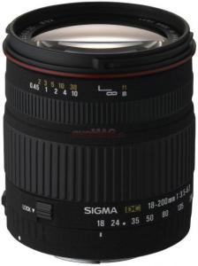 Sigma -  Obiectiv Foto 18-200mm f/3.5-6.3 DC Canon