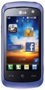 LG - Telefon Mobil KM570 Arena 2, 5MP, TFT resistive touchscreen 3.0'', 4GB (Violet)