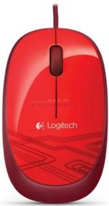 Logitech - Mouse Logitech Wired Optic M105 (Rosu)