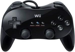 Nintendo - Controller Nintendo Wii Classic Pro (Negru)