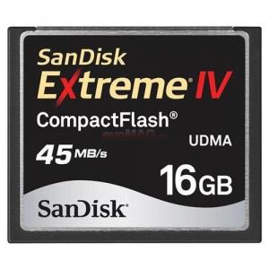 SanDisk - Card Extreme IV CompactFlash 16GB