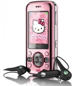 Sony Ericsson - Promotie Telefon Mobil W395 Hello Kitty Edition