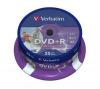 Verbatim -  blank dvd+r, 4.7gb, 16x (pachet 25