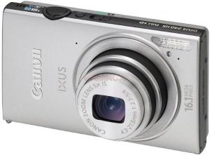 Canon - Aparat Foto Digital IXUS 240HS (Argintiu), Filmare Full HD + CADOU