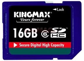 Kingmax - Card SDHC 16GB (Clasa 6)