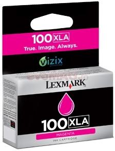 Lexmark - Cel mai mic pret! Cartus cerneala Nr. 100XLA (Magenta - de mare capacitate)