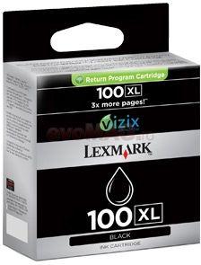 Lexmark - Lichidare! Cartus cerneala Nr. 100XL (Negru - de mare capacitate - program return)