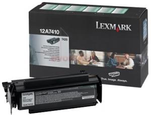 Lexmark - Toner 12A7410 (Negru - program return)