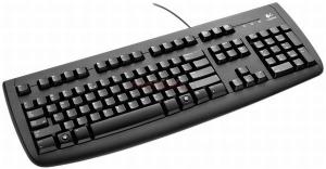 Logitech - Tastatura Logitech PS2 Deluxe 250 (Negru)