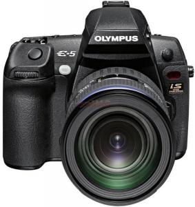 Olympus - Aparat Foto D-SLR Olympus E-5 + Obiectiv EZ-1454 + Blit FL-50R