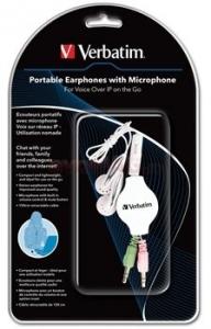 Verbatim - Lichidare! Casti portabile cu microfon pentru VOIP