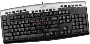 A4Tech - Tastatura PS/2 Multimedia KR-86 (Argintiu)