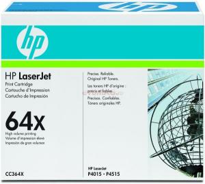 HP - Promotie  Toner CC364X (Negru - Pachet dublu) + CADOU