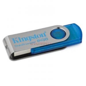 Kingston - Memorie flash DT101C/8GB (Albastru)