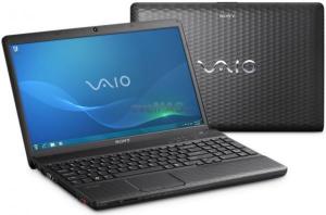 Sony VAIO - Promotie cu stoc limitat! Laptop VPCEH1Z1E (Core i5-2410M, 15.5", 6GB, 640GB, Blu-Ray RW, nVidia GeForce 410M@1GB, Gigabit, Win7 HP 64, Negru) + CADOU