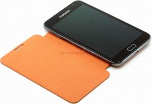 Samsung - Husa Flip EFC-1E1COECSTD pentru Samsung Galaxy Note (Portocalie)