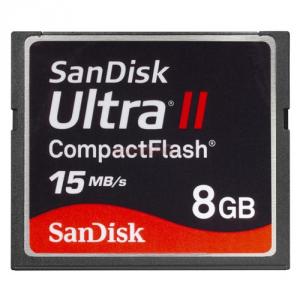 SanDisk - Card Ultra II CompactFlash 8GB