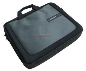 Serioux - Geanta Laptop Serioux black / grey 15.4"