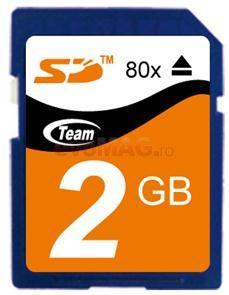 Team Group - Cel mai mic pret!  Card de memorie SD 2GB 80X