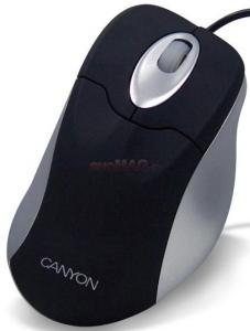 Canyon - Mouse Optic CNR-MSO03N (Negru-Argintiu)