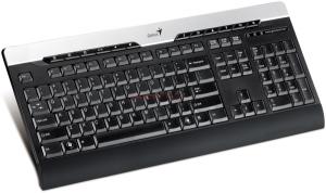 Genius - Tastatura USB SlimStar 220 (Negru)