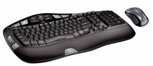 Logitech - Tastatura Cordless Desktop Wave