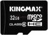 Kingmax - card microsdhc 32gb (class 6) + adaptor sd