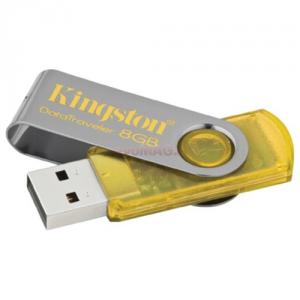 Kingston - Memorie flash DT101Y/8GB (Galben)