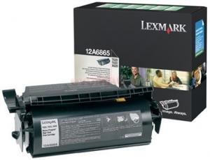 Lexmark - Pret bun! Toner 12A6865 (Negru - de mare capacitate - program return)