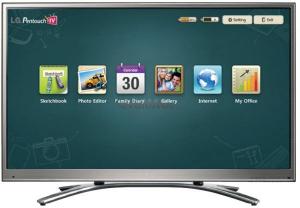 LG - Televizor Plasma LG 60" 60PZ850 Pentouch TV,  Full HD, 3D, Conversie 2D - 3D, Touch Pen, 600 Hz, Sketchbook, Editor fotografii