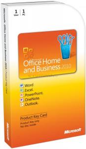 Microsoft -  Office Home and Business 2010, Limba Engleza, Licenta PKC + CADOU