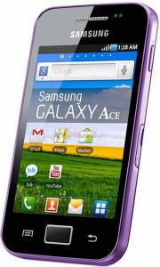 Samsung - Telefon Mobil Galaxy Ace S5830, 800MHz, Android 2.2, TFT capacitive touchscreen 3.5", 5MP, 150MB (Mov)