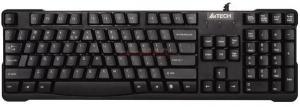 A4Tech - Tastatura A-Shape KBS-750 USB (Negru)