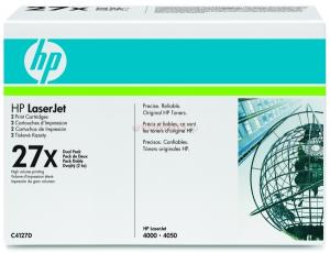 HP - Toner C4127D (Negru - pachet dublu)