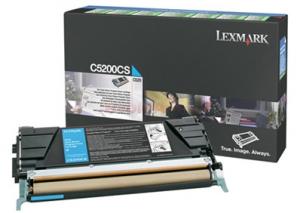 Lexmark - Toner 00C5200CS (Cyan - program return)