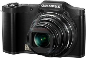 Olympus - Promotie   Aparat Foto Digital Traveller SZ-14 (Negru) Filmare HD, Poze 3D + CADOURI