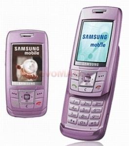 SAMSUNG - Telefon Mobil E250i (Lilac Violet)