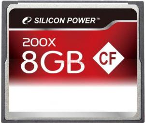 Silicon Power - Card CF 8GB 200x